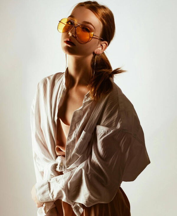 Oversized White Cotton Shirt