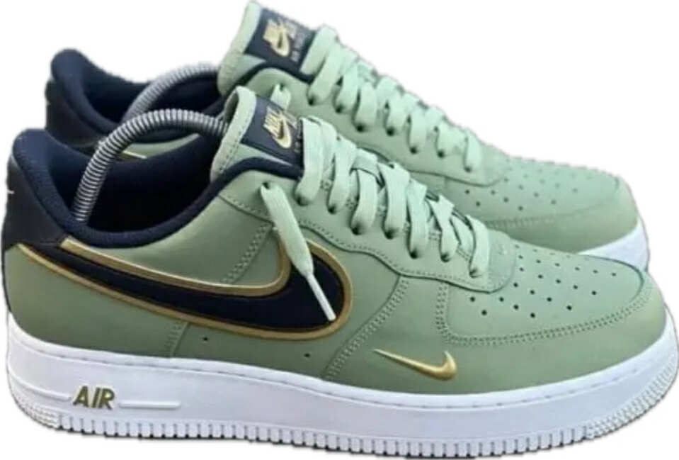 Air Force 1 Low 07 Double Swoosh Olive Green
